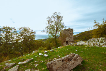 Anakopia fortress in Abkhazia New Athos