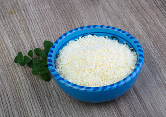 Shredded parmesan