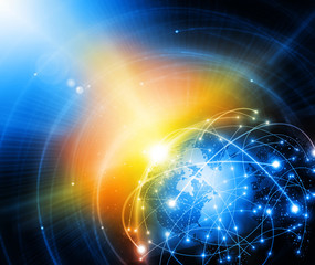 Best Internet Concept of global business from concepts series. 