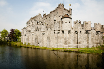 Fototapeta premium Gravensteen Castle - Ghent - Belgium