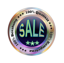 Button / Service / Qualität / Kompetenz / Vektor