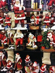 Amerikanische Weihnachtsmänner