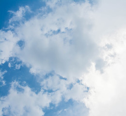 blue sky with cloud 