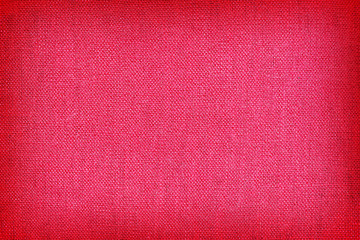 Red linen texture for the background