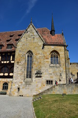 Fototapeta na wymiar View on the Veste Coburg castle near Coburg, Bavaria, Region Middle Franconia, Germany