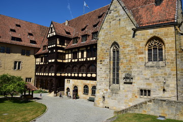 Fototapeta na wymiar View on the Veste Coburg castle near Coburg, Bavaria, Region Middle Franconia, Germany