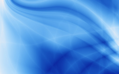 Blue abstract wave modern web background