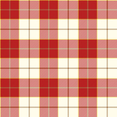 Red tartan seamless pattern
