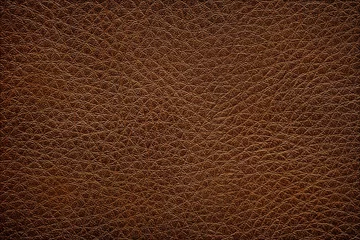 Fotobehang brown leather texture for background © prapann