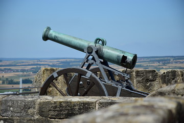 View on the VESTE COBURG castle near Coburg, Region Upper Franconia, Bavaria, Germany