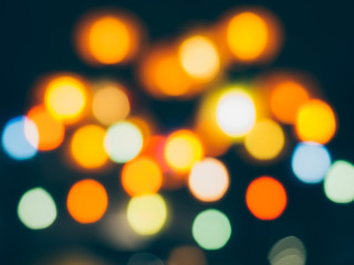 Obraz premium abstract background with colorful bokeh defocused lights and sha