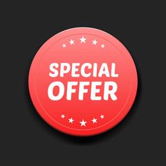 Special Offer Round Label