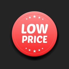 Low Price Round Label