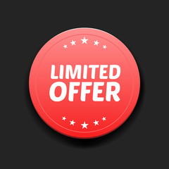 Limited Offer Round Label