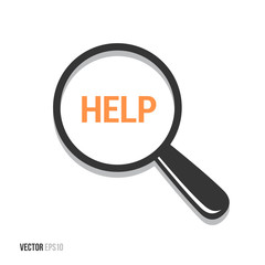 Help Magnifying Glass