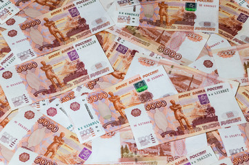 Ruble banknotes