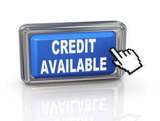 3d hand cursor button - credit available