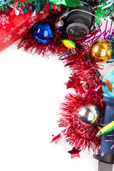 christmas frame for fishers and anglers