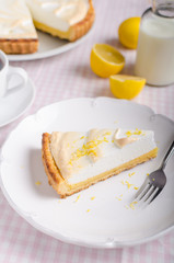 Lemon cheesecake delicious