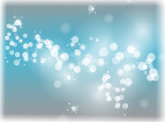 Blue Christmas background. Winter holiday background. New Year background 
