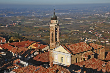 Le colline delle Langhe da La Morra, Langhe - Piemonte