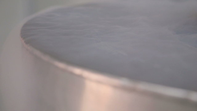 Stainless steel dewar barrel 