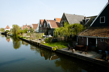 Fototapeta na wymiar Broek in Waterland - Netherlands