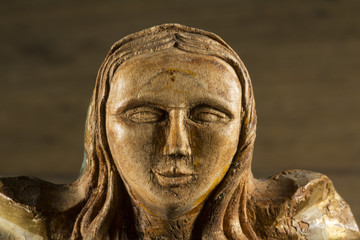 Fototapeta premium Religious wood carving