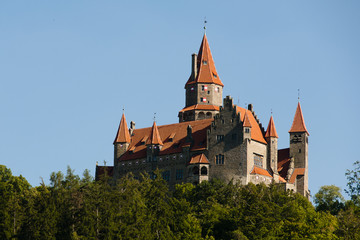 Fototapeta na wymiar Bouzov Castle - Czech Republic