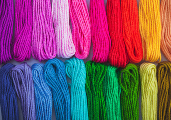 The embroidery floss