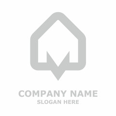 M Initial Real Estate Developer logo icon