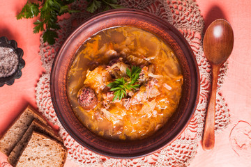 Gombaleves - Chrismtas hungarian soup