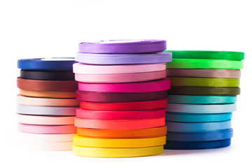 The ribbons isolated