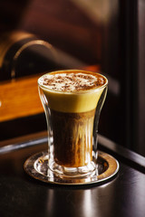 coffee with chocolate