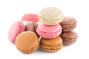 Colorful French Macarons