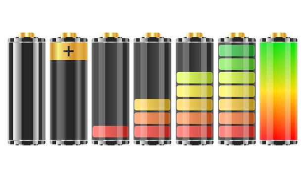 Isolated 3D Batteries