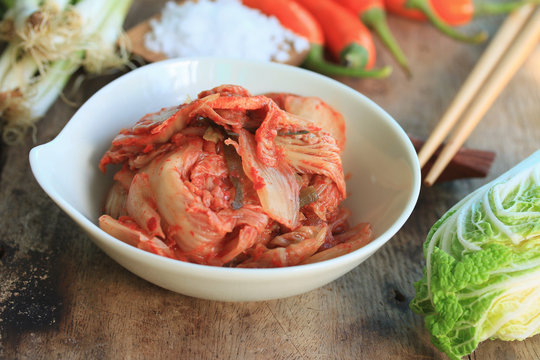 Kimchi cabbage - korean food