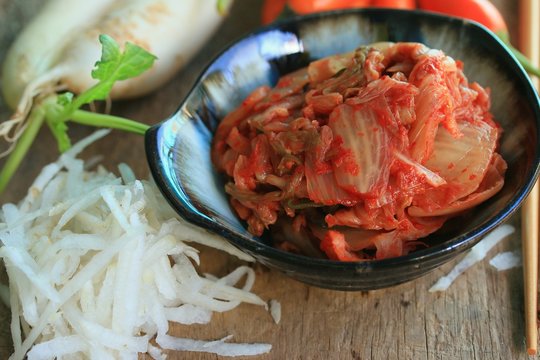 Kimchi radish - korean food