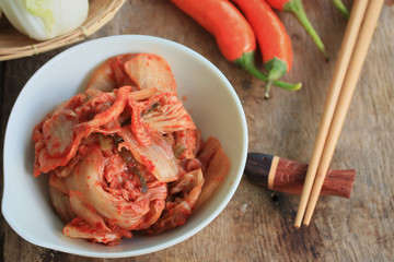 Kimchi cabbage - korean food