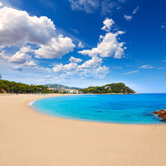 Platja Fenals Beach in Lloret de Mar Costa Brava