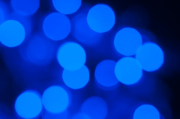 bokeh background of christmas light