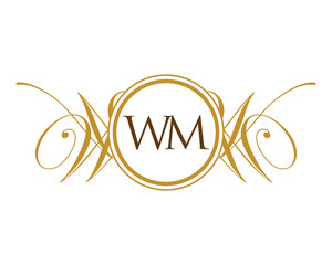 WMLuxury Ornament Initial Logo