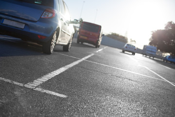 Obraz premium outdoor parking