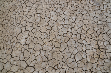 Пустыня. Трещины на земле.
Desert. Cracks on the ground