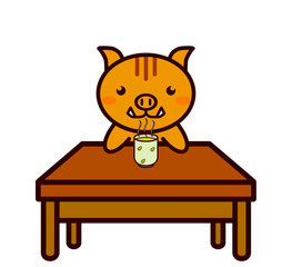 ティータイムの動物シリーズ