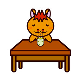 ティータイムの動物シリーズ