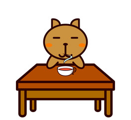 ティータイムの動物シリーズ