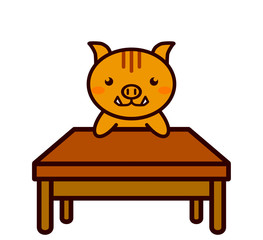 会議をする動物シリーズ