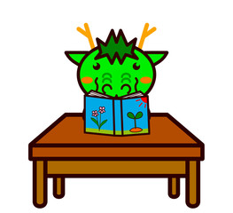 読書する動物シリーズ