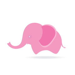 cute female elephant, cartoon drawing thailand